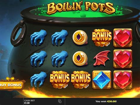 boilin pots spins  Boilin’ Pots Symbols, Features